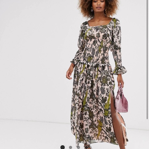 ASOS Dresses & Skirts - ASOS🌼Floral shirred maxi dress